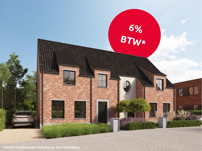 Deze landelijk nieuw te bouwen woning maakt deel uit van een rustige verkaveling van 26 woningen langs de Lendeleedsestraat in Izegem.&amp;nbsp; De verkav