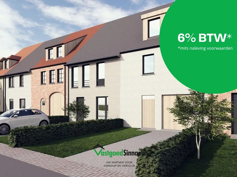 Ontdek project "Vaertzicht", een kleinschalig en kwalitatief woonproject bestaande uit moderne woningen, gelegen langs de Brugsevaart 32 te Nieuwpoort