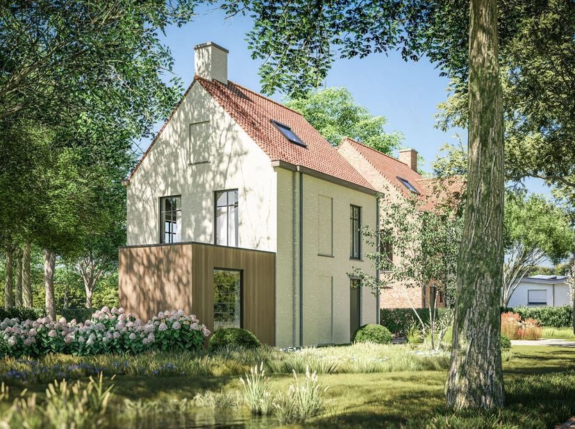 COMFORTABEL WONEN IN EEN ENERGIEZUINGE NIEUWBOUW-WONING OMGEVEN DOOR EEN GROENE OMGEVING?<br />
 Ontdek deze exclusieve open bebouwing in landelijke,