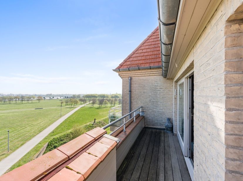 Te koop: verzorgd appartement in Nieuwpoort, gelegen aan de Albert I laan, met vrij zicht op het park. Dit appartement (bouwjaar 1996) bevindt zich in