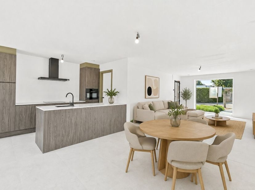 Op rustige doch centrale ligging in Gistel wordt deze nieuwbouwwoning gebouwd. Deze energiezuinige woning werd ontworpen met oog voor ruimte, licht en