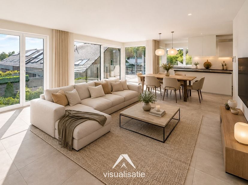Ruim en lichtrijk appartement van 134 m² met zonneterras | Residentie Carpe Diem | Eerste verdieping<br />
In deze eigentijdse en kleinschalige Reside
