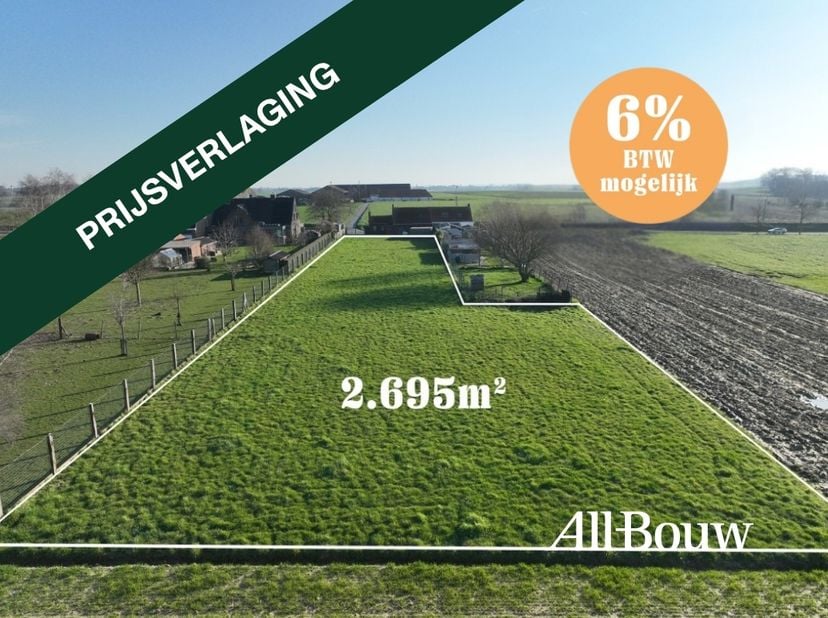 Terrain à vendre
                    à 8510 Kooigem