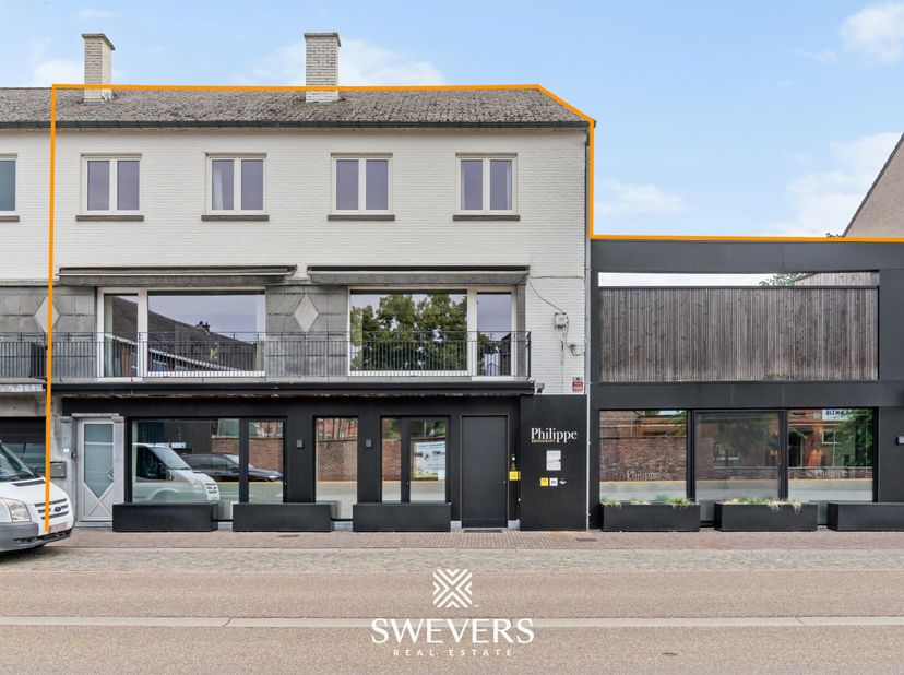 Voor meer info en foto’s, surf naar www.swevers.be. Bent u op zoek naar een eigendom waar wonen, ondernemen en investeren perfect samengaan? Dan is di