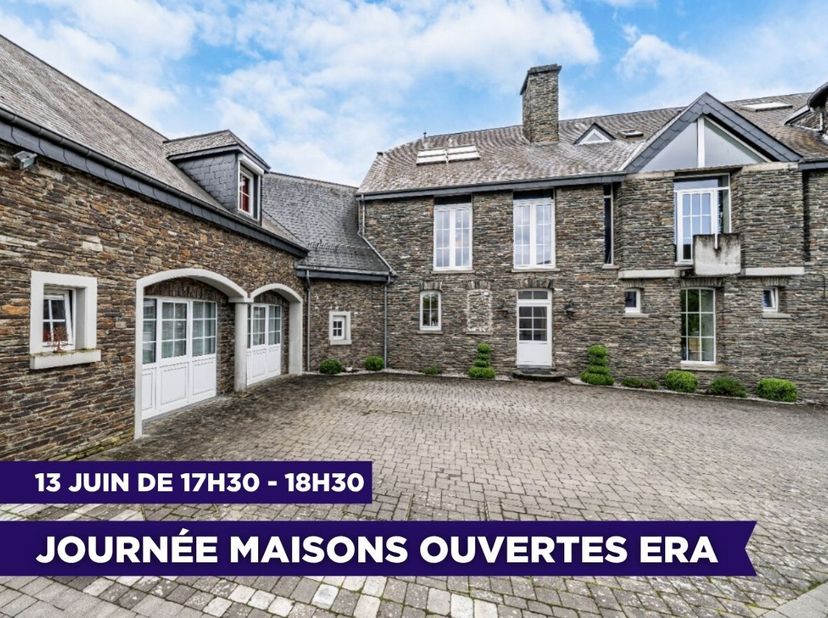 [[ CE BIEN PARTICIPE À LA JOURNÉE MAISONS OUVERTES ERA LE 13/6 DE 17:30 À 18:30 ]] Lagence ERA BLUX vous propose cette maison 3 façades située à Berto