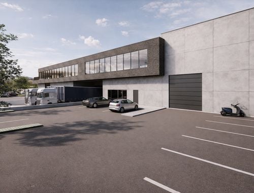                             Entrepôt avec bureau à vendre à Mariakerke
