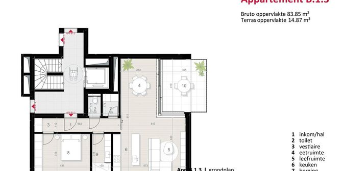 Appartement te koop in Bert Leysenlaan 21, 2490 Balen