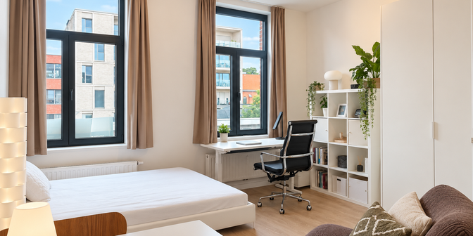 Kot-kamer te koop in Goudsbloemstraat 17 bus 0202, 3000 Leuven
