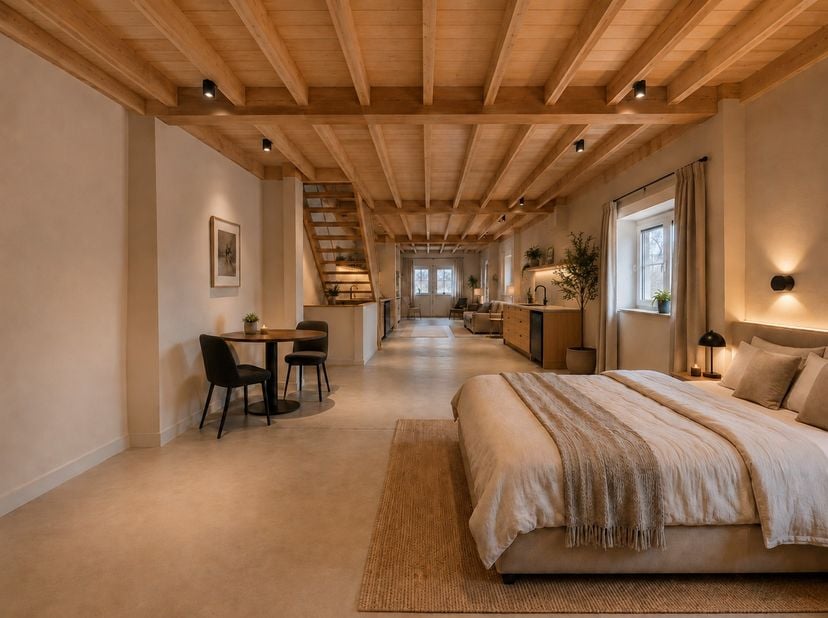 Op een strategische locatie tussen Aalter, Maldegem, Eeklo en Lievegem bevindt zich dit veelzijdige handelspand met instapklare woning en uitzonderlij