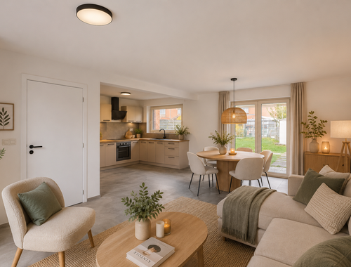                                         Maison deux facades à vendre à Gullegem, € 325.000
