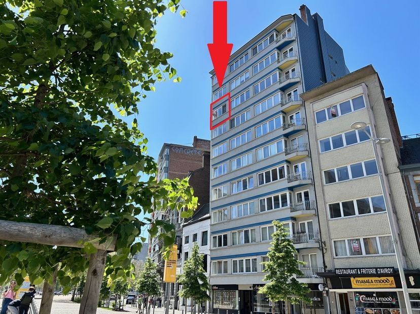 SOUS OPTION !! Attention pépite !!! Superbe appartement 1 chambre de 68 m² situé au 8ème étage d'une copropriété idéalement localisée au centre-ville.