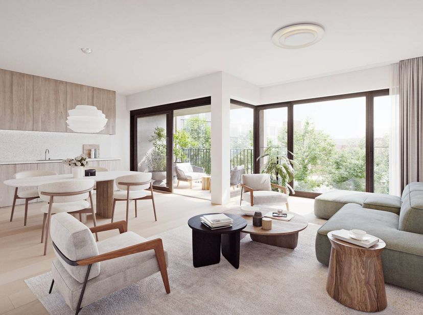 Dit prestigieuze nieuwbouwproject onderscheidt zich door een zorgvuldig samengestelde mix van één studio en 2- en 3-slaapkamerappartementen, die harmo