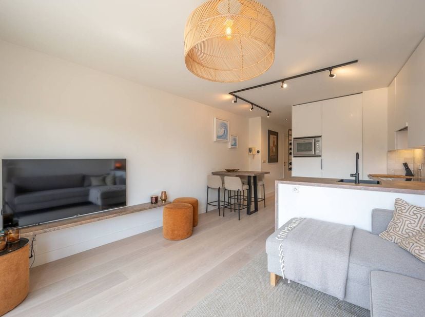 Wie droomt van een instapklaar en rustig gelegen plekje aan de Belgische kust, vindt in dit recent gerenoveerde appartement te koop de perfecte thuis.