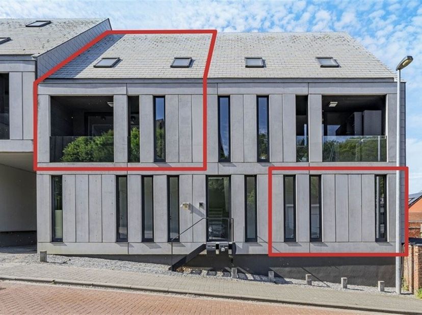Ce bel appartement en duplex se trouve dans un endroit charmant et unique à la périphérie de la ville d'Aarschot, dans une zone verte près du "Demerko