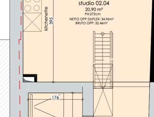                                         Duplex te huur in Mechelen, € 850
