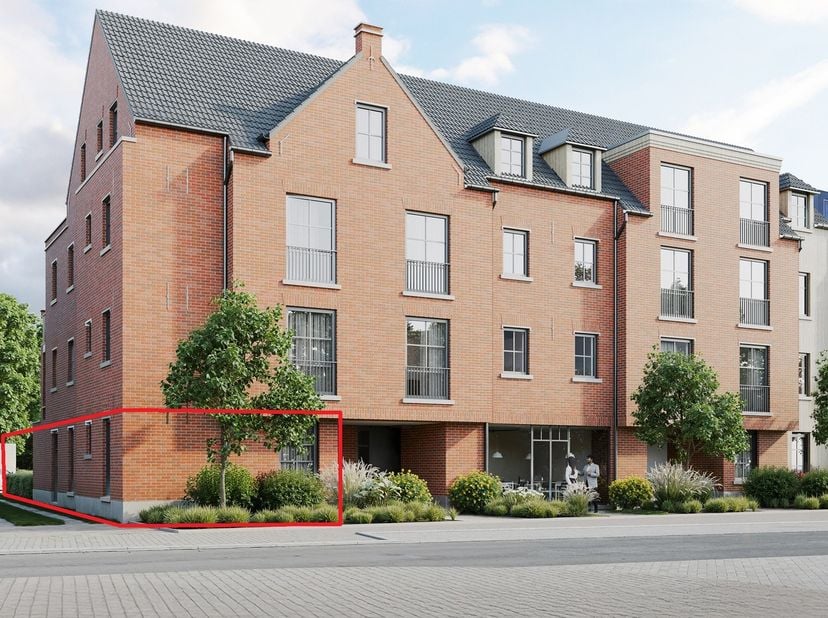 Ruime gelijkvloerse appartementen met 2 of 3 slaapkamers, zonneterras en een eigen privé-tuintje<br />
Residentie 'DE VOORBURG'<br />
<br />
Ontdek de