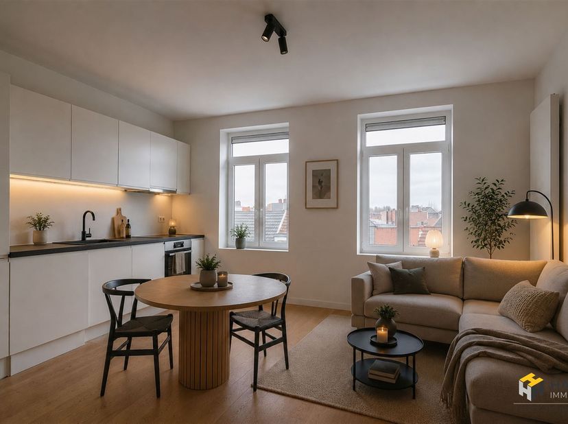 Gerenoveerd startersappartement (42 m²) met 1 slaapkamer in Antwerpen (2020).<br />
<br />
Gelegen op de Boomsesteenweg woon je hier op een uiterst