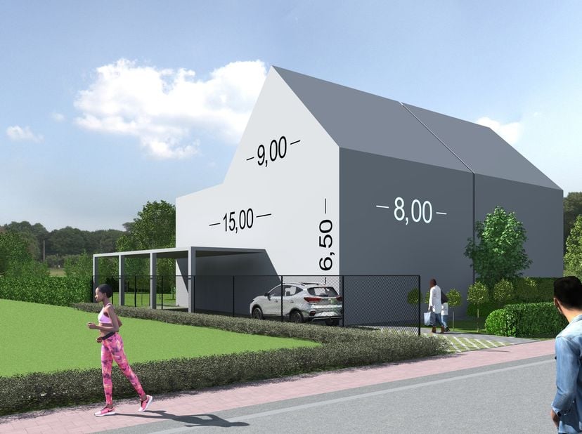 Bouwgrond (672m²) voor halfopen bebouwing te Vosselaar!<br />
Geen bouwverplichting | Zuid georiënteerde tuin<br />
Gunstig gelegen, op fietsafstand v