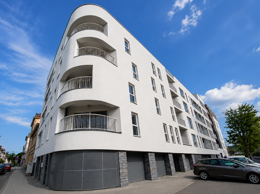 Penthouse 3 chambres situé à proximité de la Gare et du centre-ville.<br />
Caractéristiques générales :   Hall d'entrée, spacieux séjour comprenant s