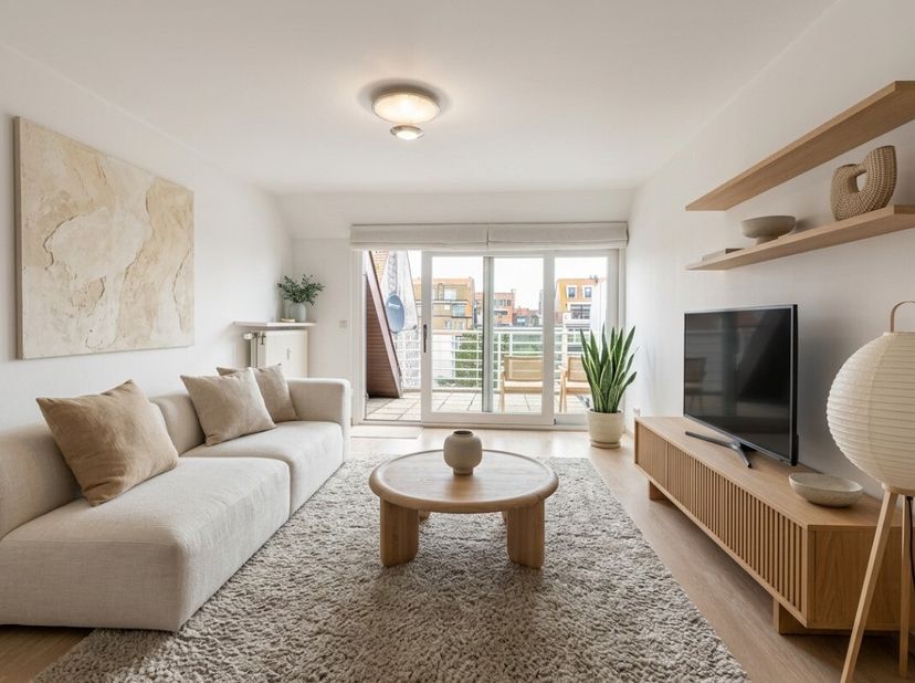 Nieuwsgierig naar dit appartement? Kom langs tijdens de Open Huizen Dag op zaterdag 25 juli tussen 15h.30 en 16h.30 uurKnokke: Instapklaar triplex-app