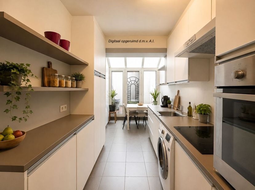 Gezellig appartement met terrasje in het centrum van Mechelen<br />
Op een boogscheut van de Grote Markt bevindt zich dit gezellige appartementje met
