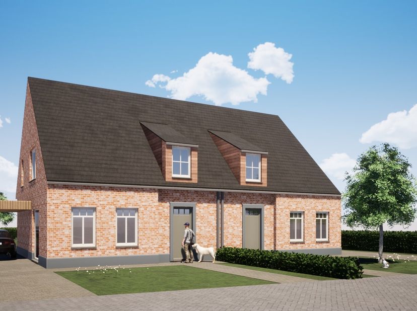 Dit mooi perceel bouwgrond van 568 m² is de perfecte locatie voor het bouwen van jouw droomwoning. Dit perceel voor half-open bebouwing biedt niet all