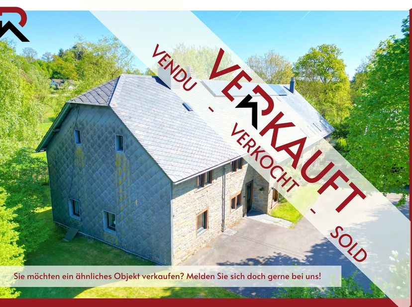 Welkom in een stukje geschiedenis - op de rustige hoek van de Talstrasse en de Wolschebach in Deidenberg vind je deze buitengewone, liefdevol gerestau