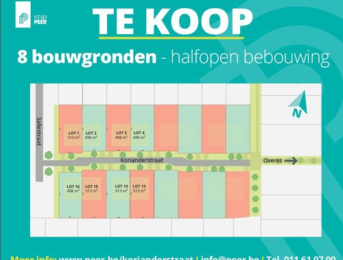                                         Bouwgrond te koop in Peer, € 99.000
