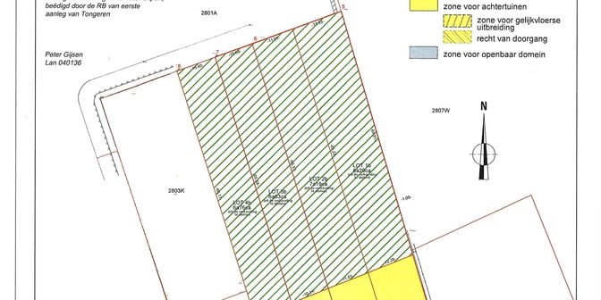 Terrain à vendre à Oostereindestraat 47 boîte A, 3560 Lummen