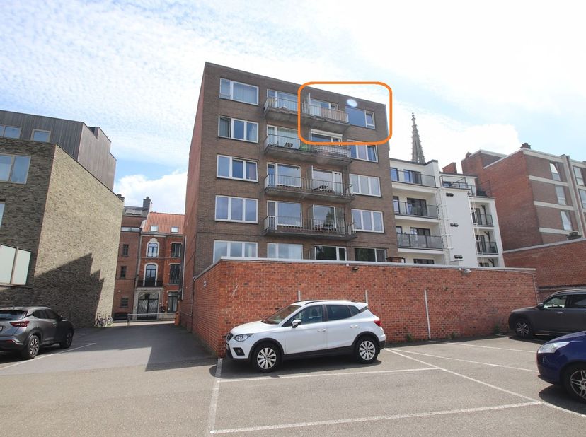 Dit aangenaam éénslaapkamer-appartement&amp;nbsp;beschikt over een inkomhal, een apart toilet, een handige berging met aansluiting voor een wasmachine, ee