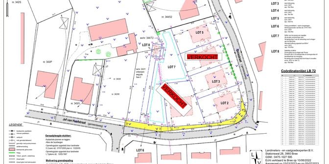 Grond te koop in Jef van Hoofstraat 34, 3960 Beek