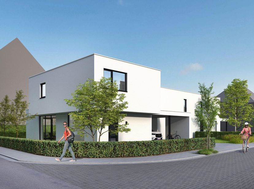 Ligging<br />
Rustig gelegen in de Jules de Saint Genoisstraat te Gentbrugge. Een makkelijke verbinding met het openbaar vervoer alsook de E40/E19.<br