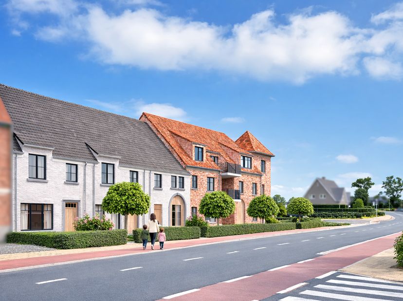 Ontdek dit gelijkvloerse appartement met 1 slaapkamer, waar comfortabel wonen en een aangename buitenbeleving centraal staan. De ruime leefruimte met