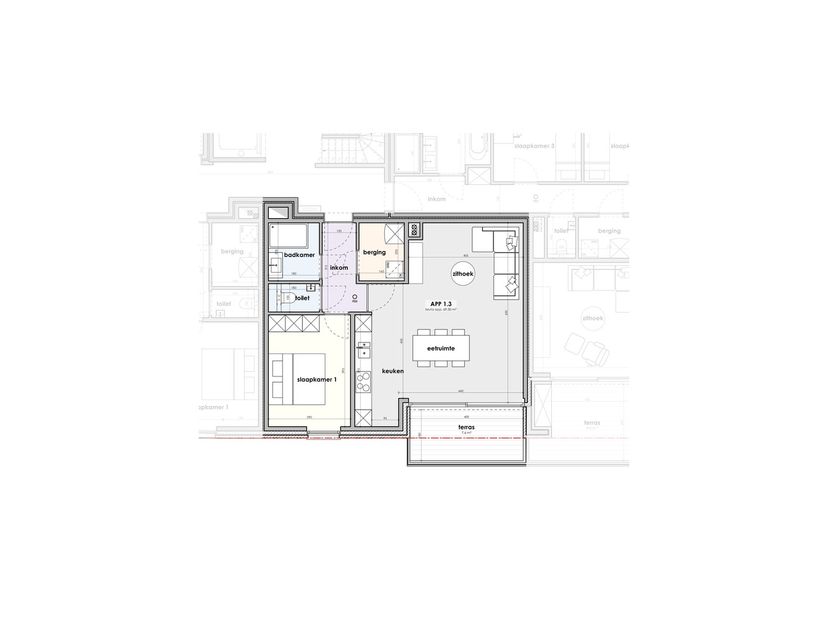 Appartement à vendre
                    à 8850 Ardooie