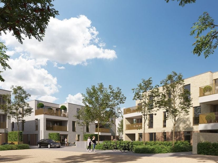 Residentie Iris is een nieuwbouwproject gelegen tussen de Oude Baan en de Koningin Astridlaan (aan het ronde punt met de Bosmolenlaan, de Stationsstra