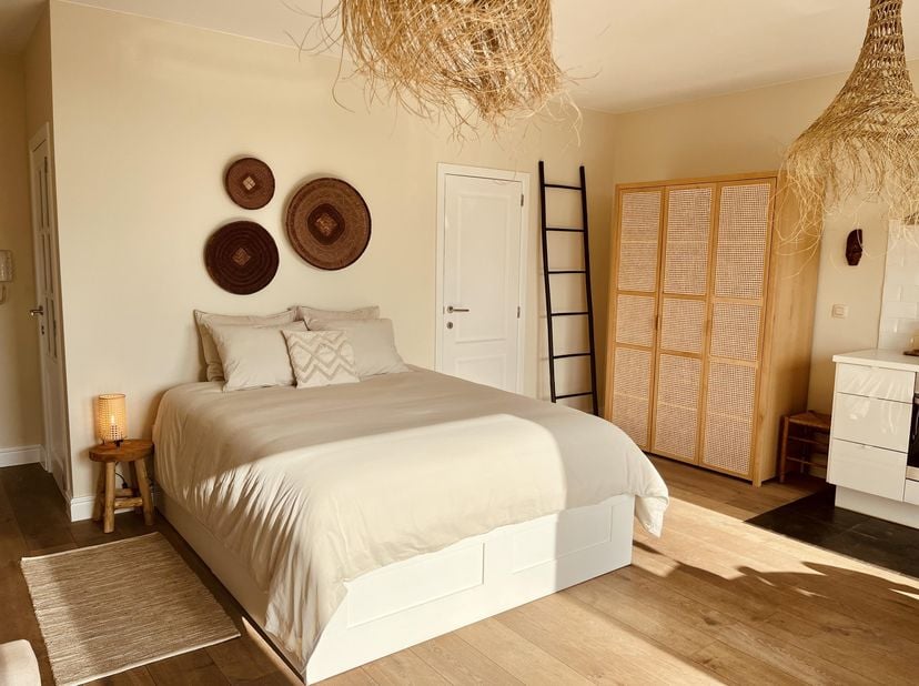 Ce studio lumineux de 45m², situé en plein cœur d’Anvers, allie confort et fonctionnalité et convient parfaitement aux primo-acquéreurs, étudiants ou