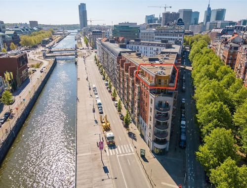                                         Penthouse te koop in Brussel, € 479.000
