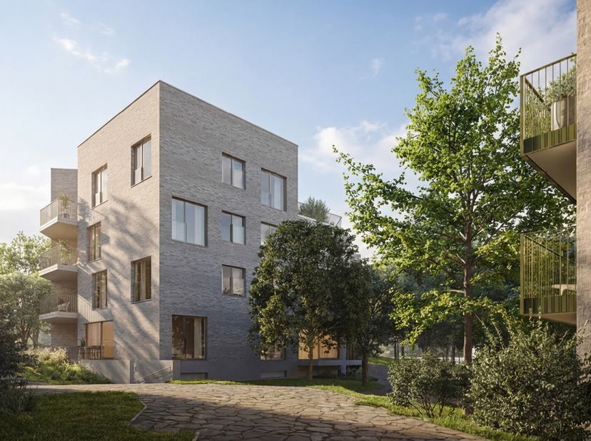 UKKEL – Ideaal gelegen in een gewilde wijk, op een groene locatie die stedelijk leven, rust van de natuur en vlotte mobiliteit combineert (station van