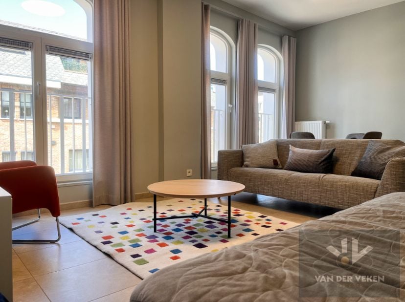Dit appartement is onmiddellijk beschikbaar!<br />
Vaste kosten: € 80,00 per maand<br />
<br />
Gemeubeld éénslaapkamerappartement met ruim terras, id