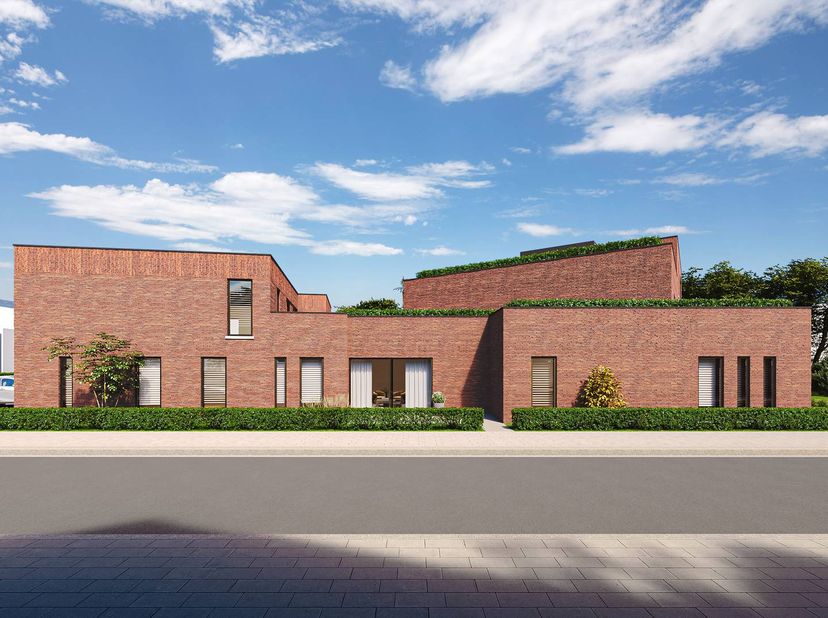 Dit appartement op het gelijkvloers beschikt over een bewoonbare oppervlakte van circa 116 m² en werd ontworpen met oog voor licht, ruimte en function