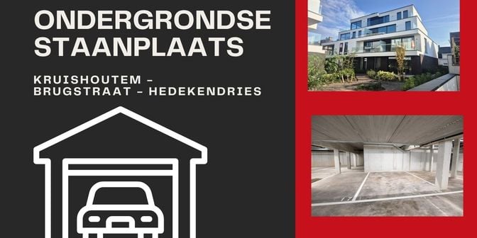 Garage te huur in Hedekensdriesstraat, 9770 Kruishoutem
