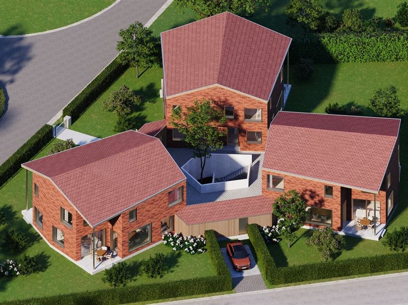 Une vie exclusive au coeur de Vlimmeren<br />
Sur le Heidijk à Vlimmeren, un projet de construction neuve de qualité et à petite échelle, comprenant s
