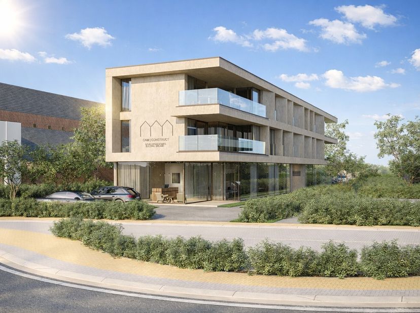 In de prestigieuze Residentie Westlane komt een ruime handelsruimte (151 m²) op het gelijkvloers te koop. Dankzij de ligging met een uitstekende zicht