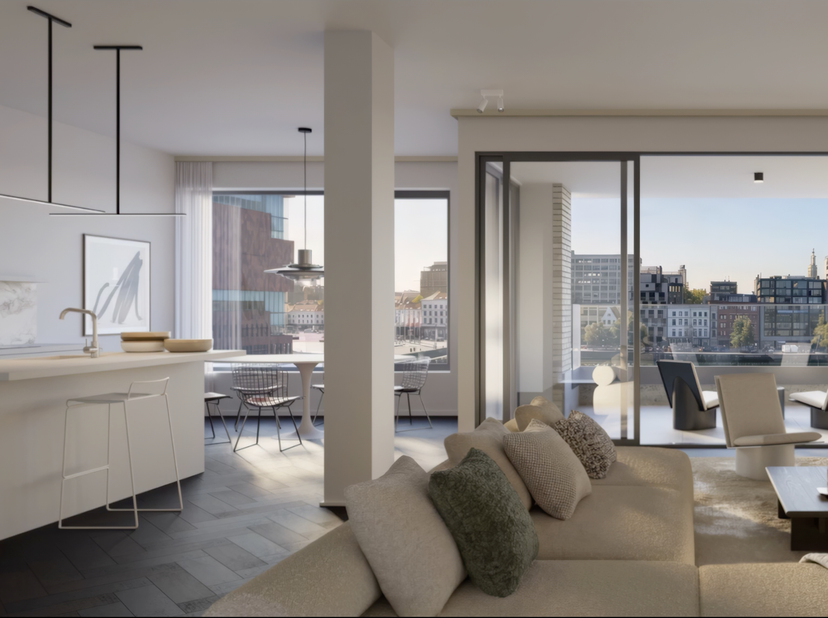 Appartement te koop in Sint-Laureiskaai,
                    2000 Antwerpen