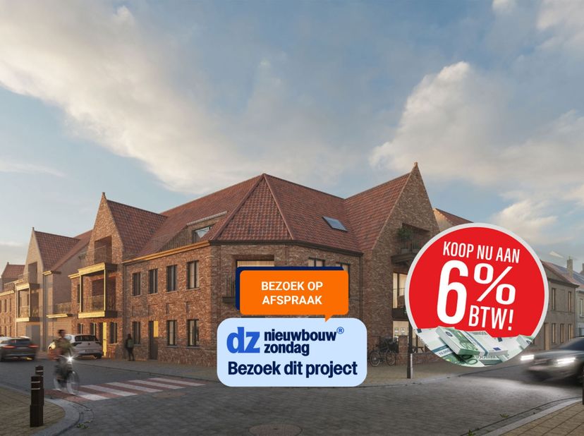 Appartement te koop in Oostmeetstraat 2-4,
                    8680 Koekelare