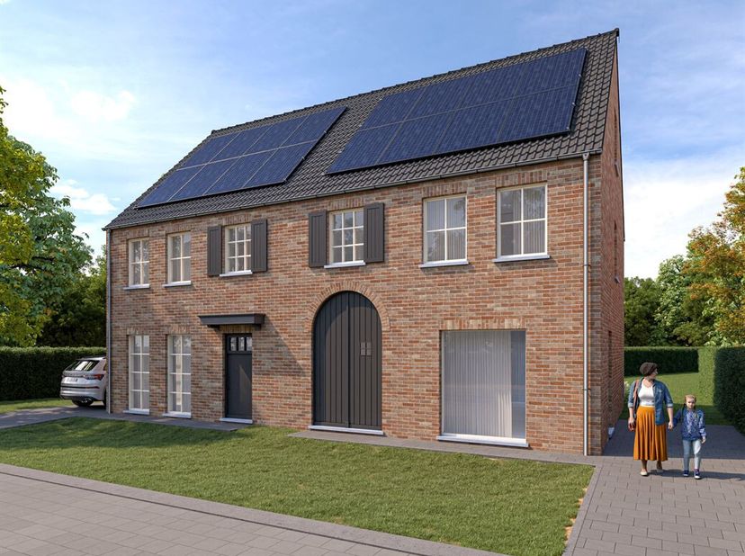 Klassieke nieuwbouw in een rustige straat nabij het centrum van Mol.<br />
Ontdek dit nieuwbouwproject met twee mooie woningen, gelegen in de Lindestr