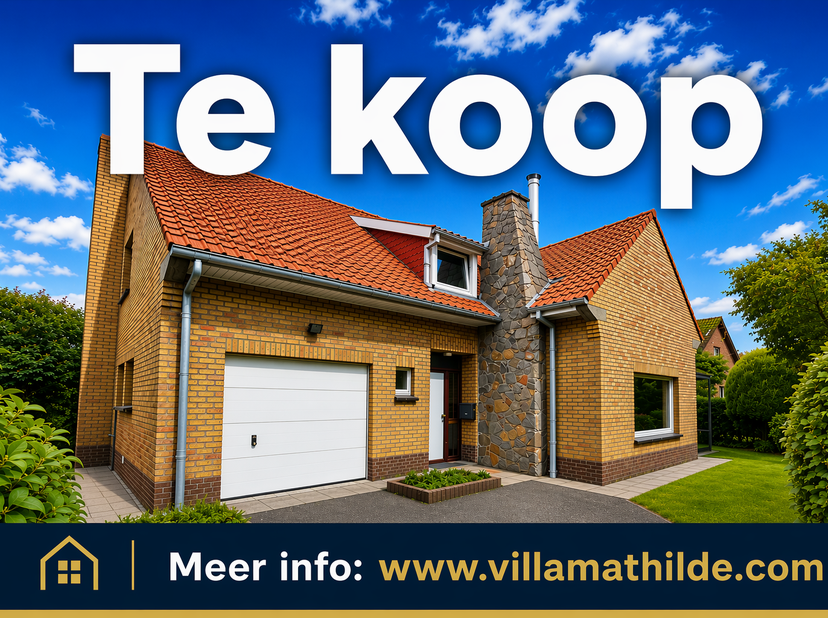 Op zoek naar een woning waar ruimte centraal staat? Zonder in te boeten aan bereikbaarheid en comfort?<br />
<br />
Ruime vrijstaande villa ‘Mathilde’
