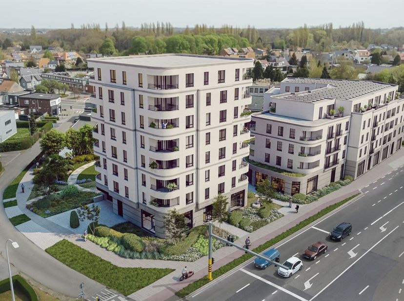 Ontdek dit nieuw woonproject op een strategische locatie op de grens van stad en rand, waar hedendaagse architectuur, groen en wooncomfort samenkomen.