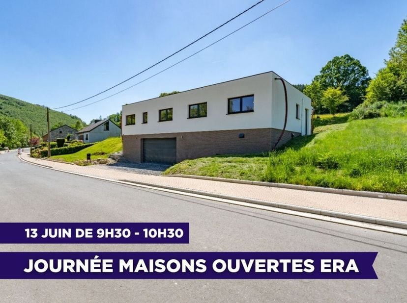 [[ CE BIEN PARTICIPE À LA JOURNÉE MAISONS OUVERTES ERA LE 13/6 DE 9:30 À 10:30 ]] Lagence ERA BLUX a le plaisir de vous présenter cette maison 4 façad