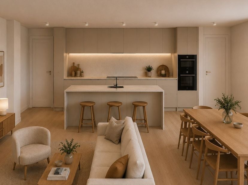 Appartement te koop in Jonkershovestraat 2 - B bus 02.01,
                    8650 Houthulst